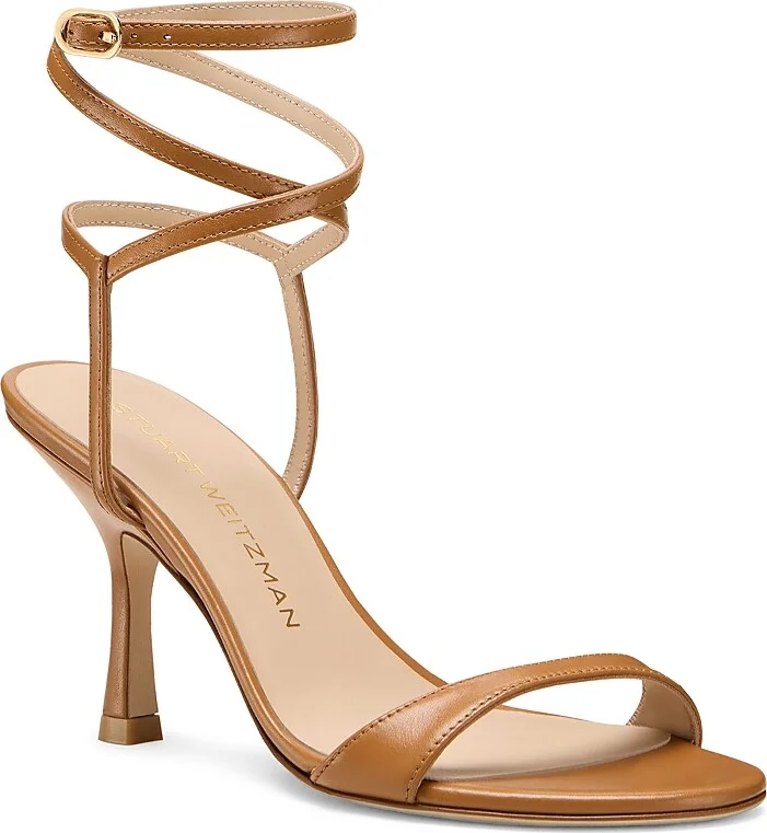 Stuart Weitzman Women's Nudist Wrap 85 High Heel Sandals