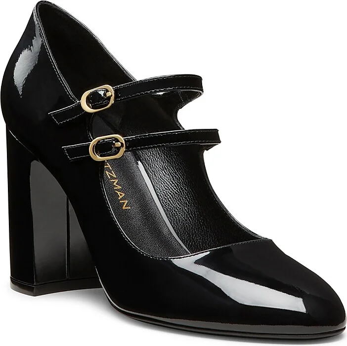 Stuart Weitzman Women's Posh 85 Mary Jane Pumps
