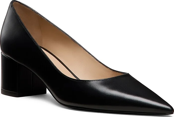 Stuart Weitzman Women's Stuart Power Block Heel Pumps