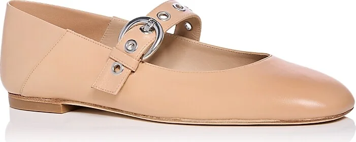 Stuart Weitzman Women's Supermoto Mary Jane Flats