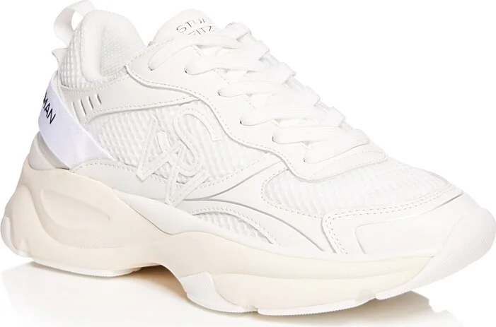 Stuart Weitzman Women's Sw Lace Up Training Sneakers