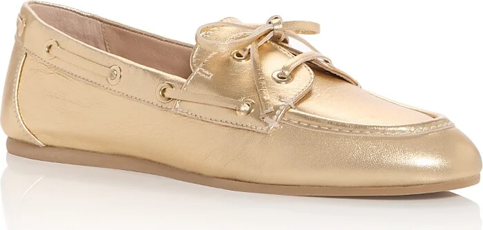 Stuart Weitzman Women's Tinsley Moccasin Boat Shoe Loafers