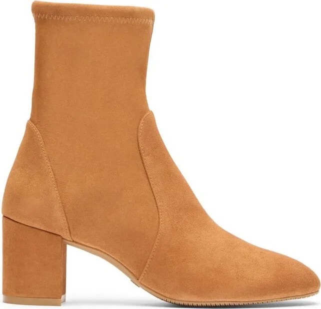 Stuart Weitzman Yuliana Block Heeled Sock Boots