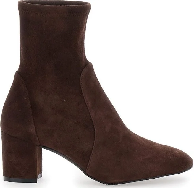Stuart Weitzman Yuliana Block Heeled Sock Boots