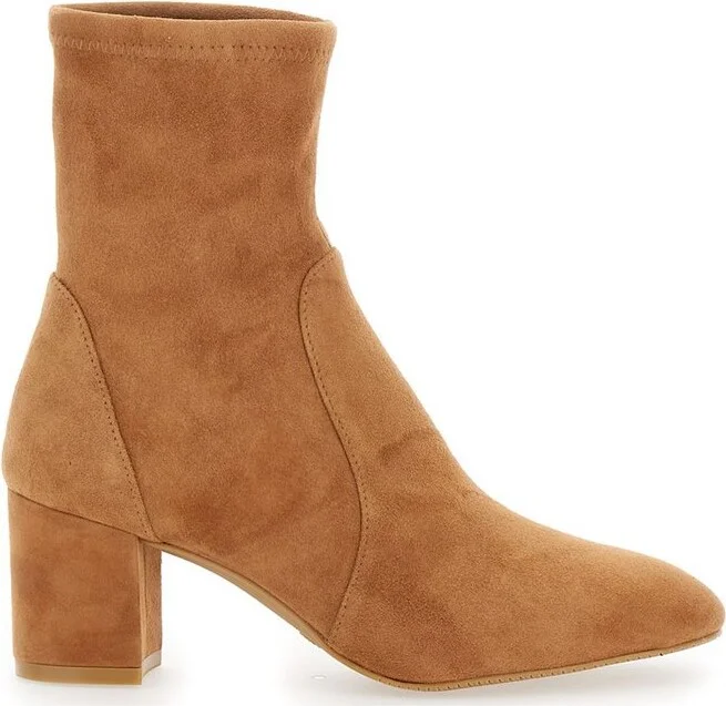 Stuart Weitzman Yuliana Block Heeled Sock Boots