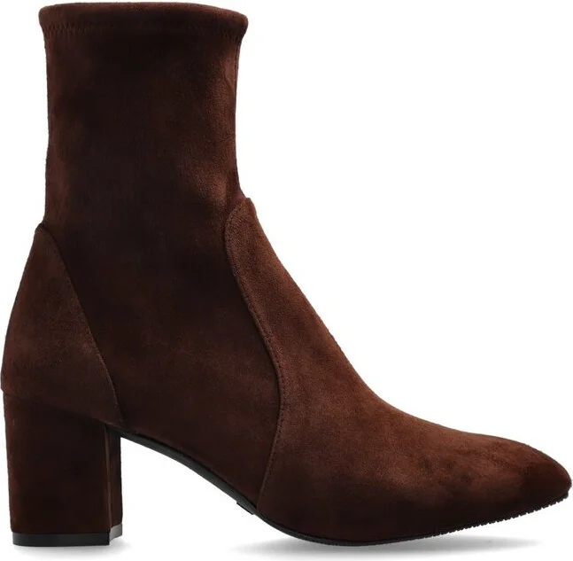 Stuart Weitzman Yuliana Block Heeled Sock Boots