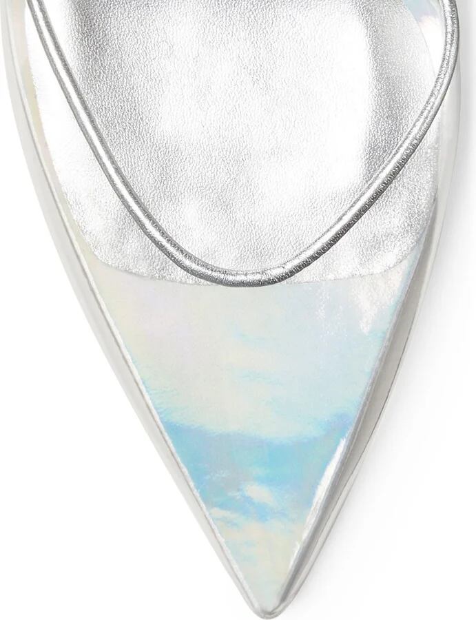 Stuart Xcurve Pointed Toe Slingback Pump - Image 3