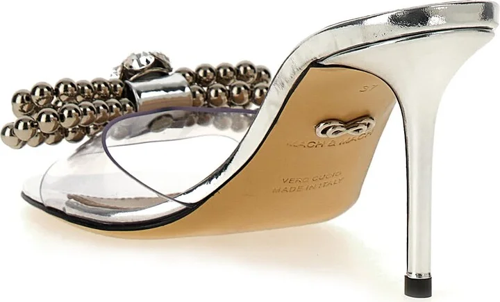 'stud Bow' Sandals - Image 3