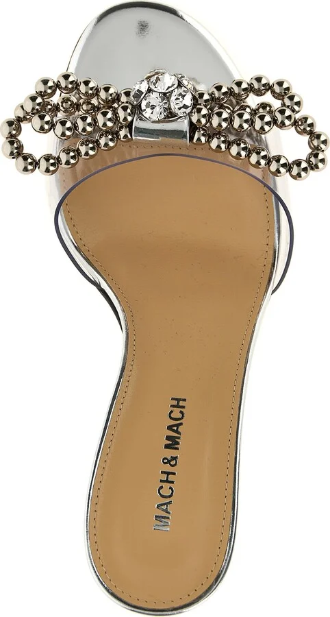 'stud Bow' Sandals - Image 4