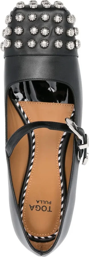 Stud-Detail Ballet Flats - Image 4