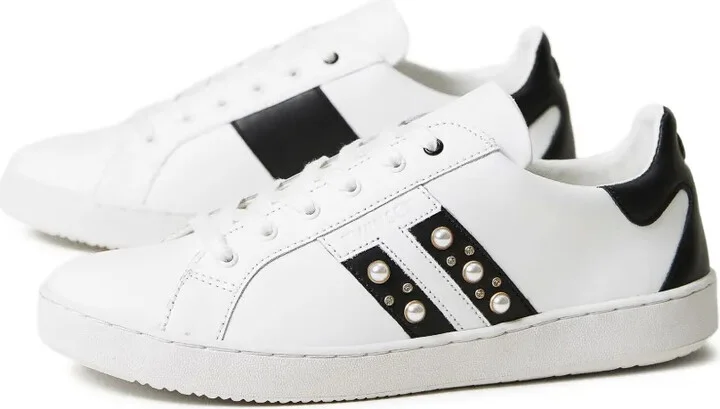 Stud-Detail Low-Top Sneakers - Image 2