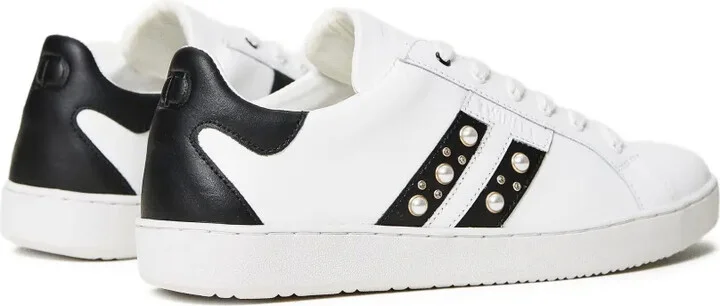 Stud-Detail Low-Top Sneakers - Image 3