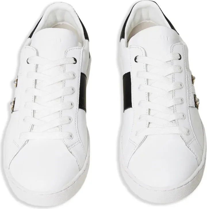 Stud-Detail Low-Top Sneakers - Image 4