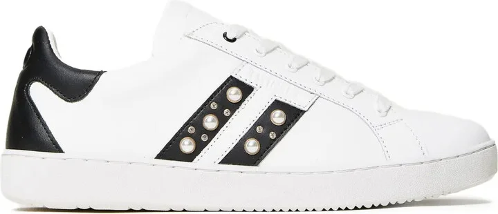 Stud-Detail Low-Top Sneakers