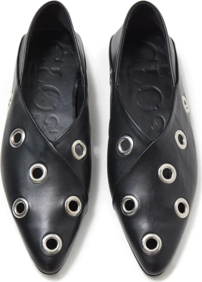 Stud-Detailed Ballet Flats - Image 3