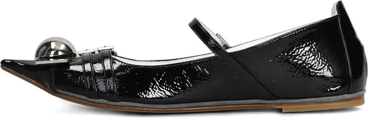 Stud-Detailed Flat Pumps - Image 4