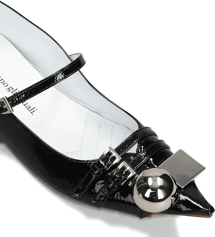 Stud-Detailed Flat Pumps - Image 5