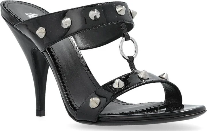 Stud-detailed Heeled Sandals - Image 2