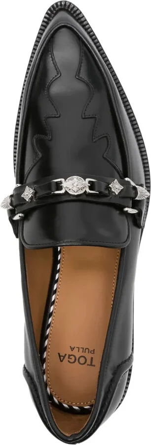 Stud-Detailed Loafers - Image 4