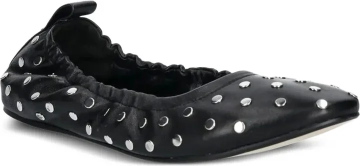 Stud-Detailing Ballerina Shoes - Image 2