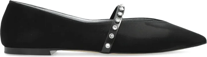Stud-Detailing Ballet Flats