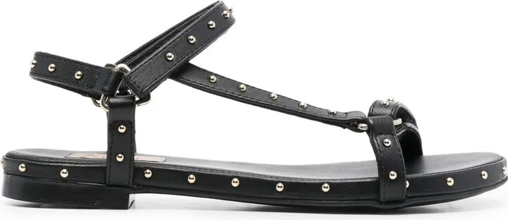 Stud-Detailing Open-Toe Sandals