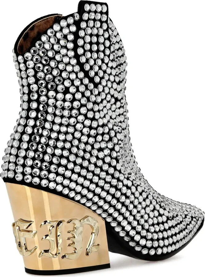 Stud-Embellished 90mm Boots - Image 3