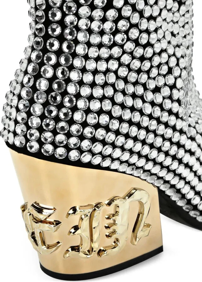 Stud-Embellished 90mm Boots - Image 4