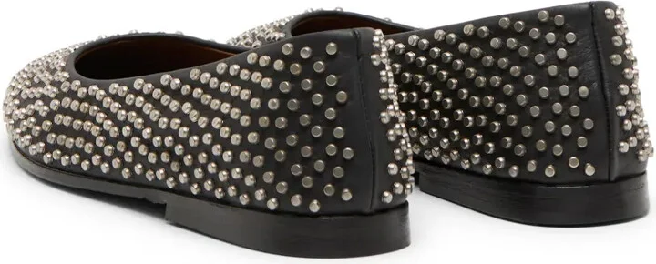 Stud-Embellished Ballerina Shoes - Image 3