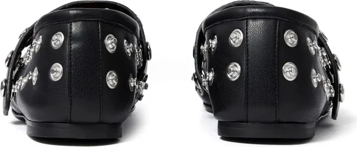 Stud-Embellished Ballerinas - Image 3