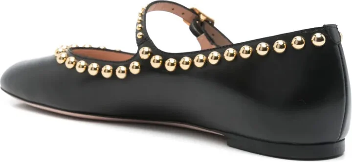 Stud-Embellished Ballet Flats - Image 3
