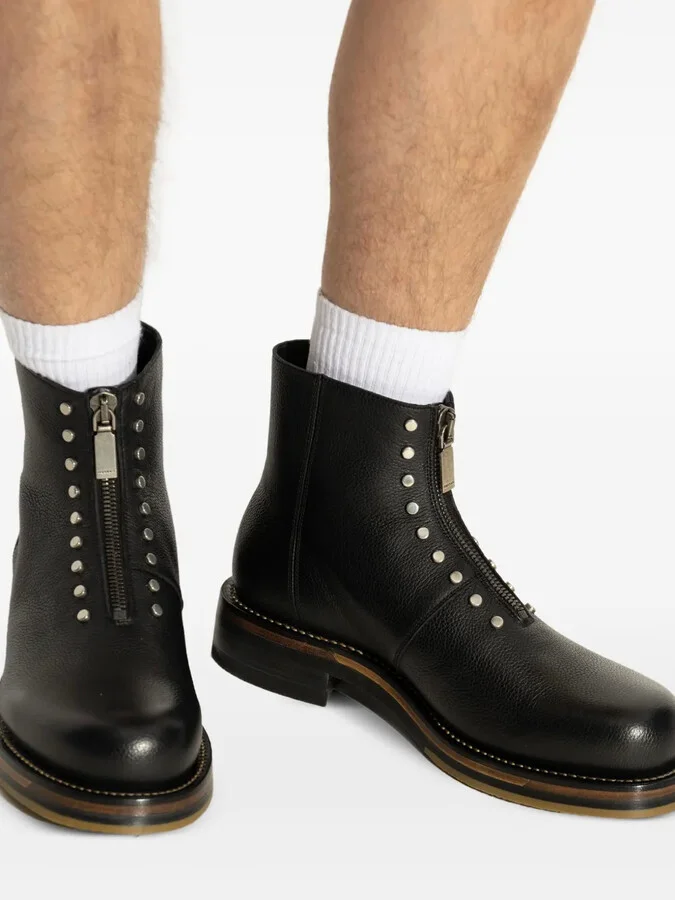 Stud-Embellished Boots - Image 5