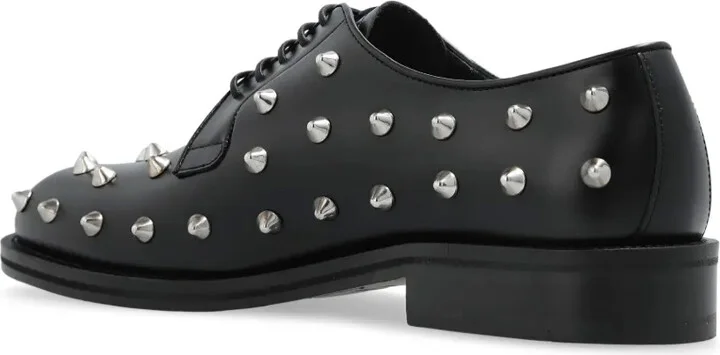 Stud-Embellished Derby Shoes - Image 3