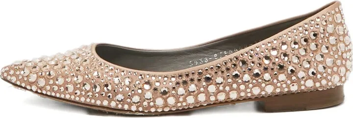 Stud-Embellished Flats