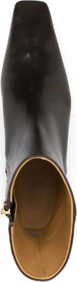 Stud-Embellished Heel Boots - Image 4