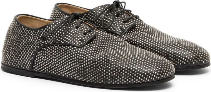 stud-embellished leather Derby shoes - Image 2