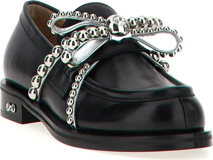 Stud-Embellished Loafers - Image 2