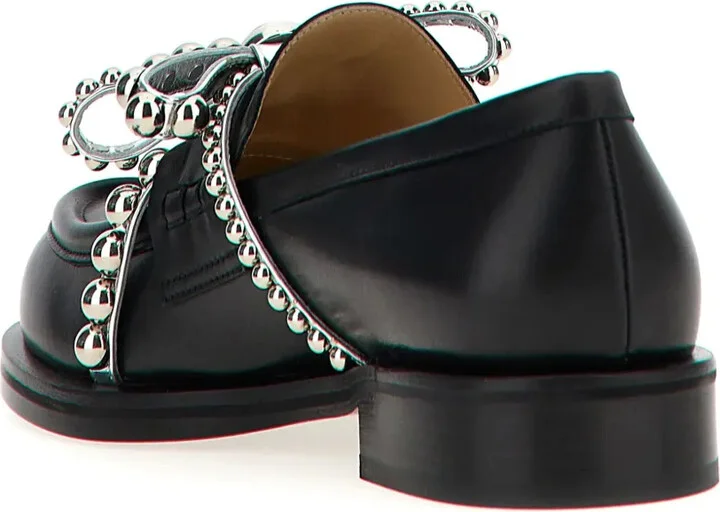 Stud-Embellished Loafers - Image 3