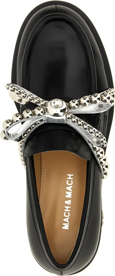 Stud-Embellished Loafers - Image 4
