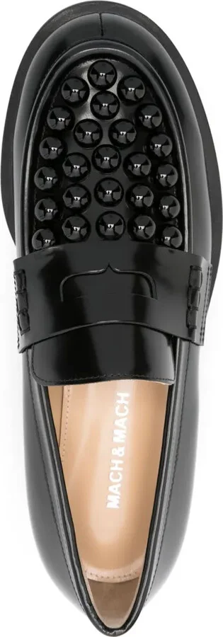 Stud-Embellished Loafers - Image 4