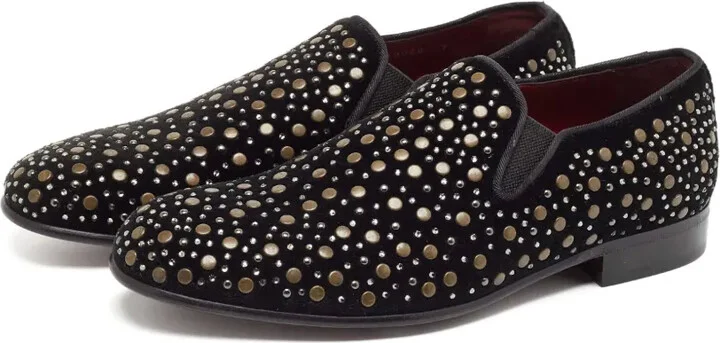 Stud-Embellished Loafers - Image 2