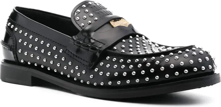 Stud-Embellished Loafers - Image 2