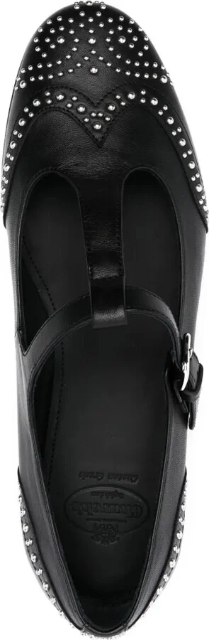 Stud-Embellished Mary Jane Shoes - Image 4
