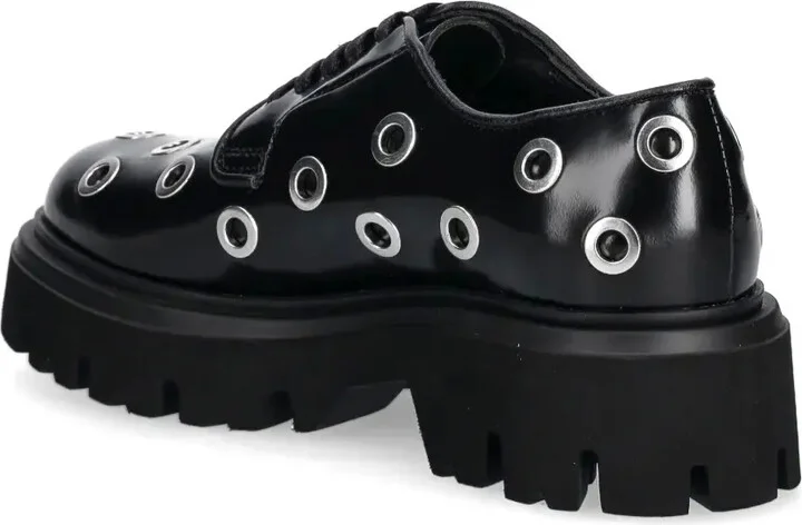 Stud-Embellished Oxford Shoes - Image 3
