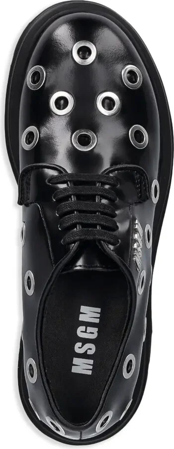 Stud-Embellished Oxford Shoes - Image 4