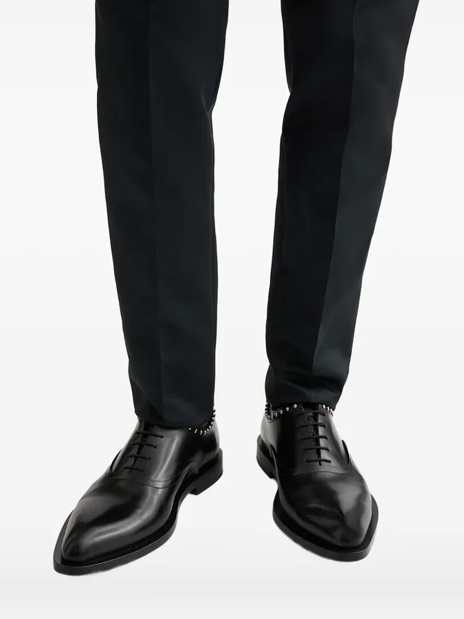 stud-embellished Oxford shoes - Image 4