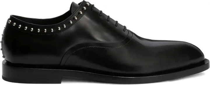 stud-embellished Oxford shoes