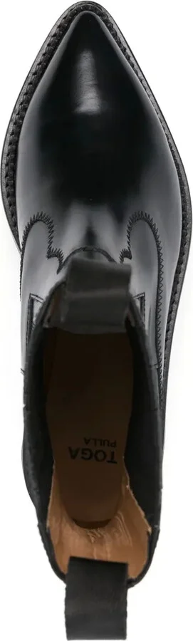 Stud-Embellished Platform Boots - Image 4