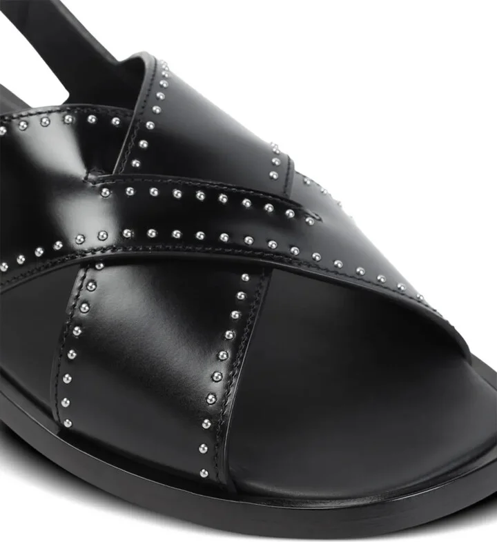 Stud-Embellished Sandals - Image 3