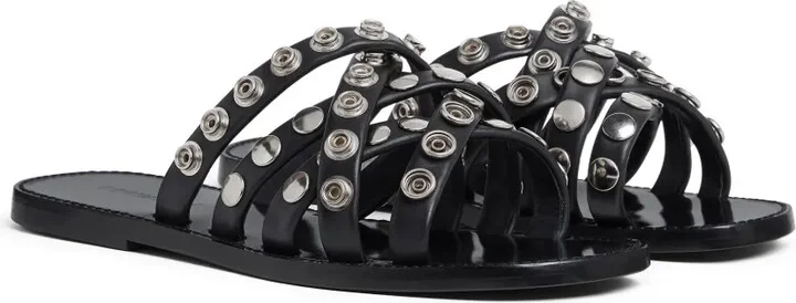 Stud-Embellished Sandals - Image 2